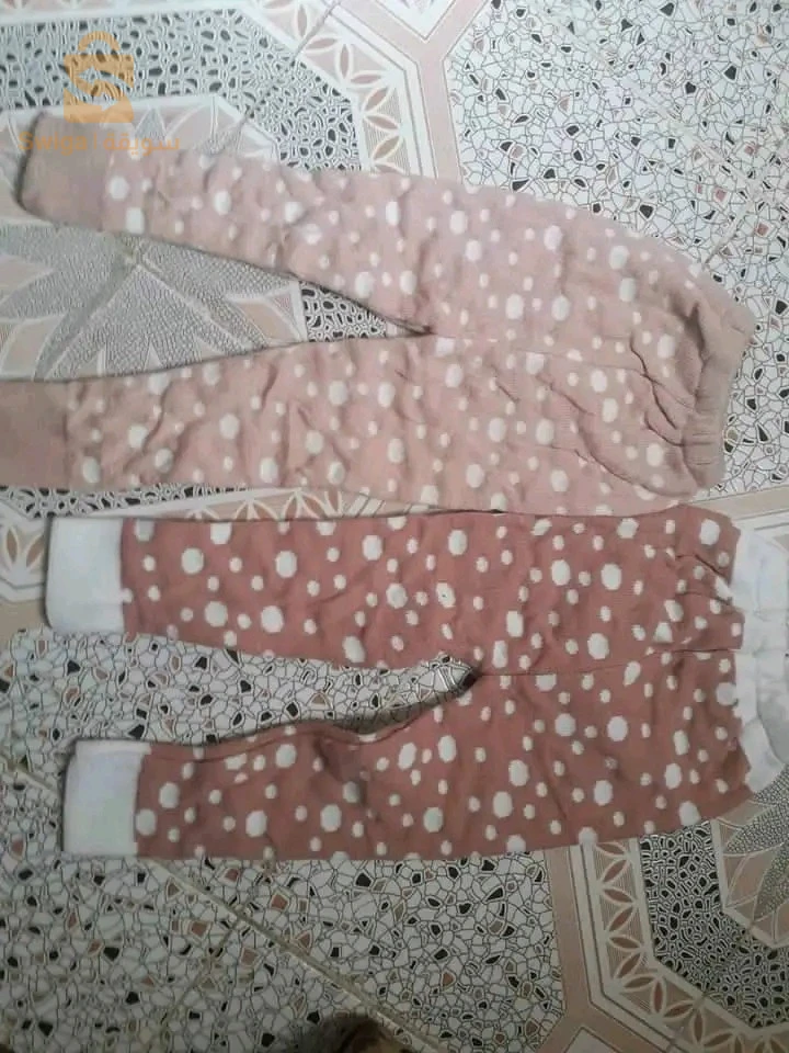 ثلاث سراول صوف خشان مقطنين ي 100ألف