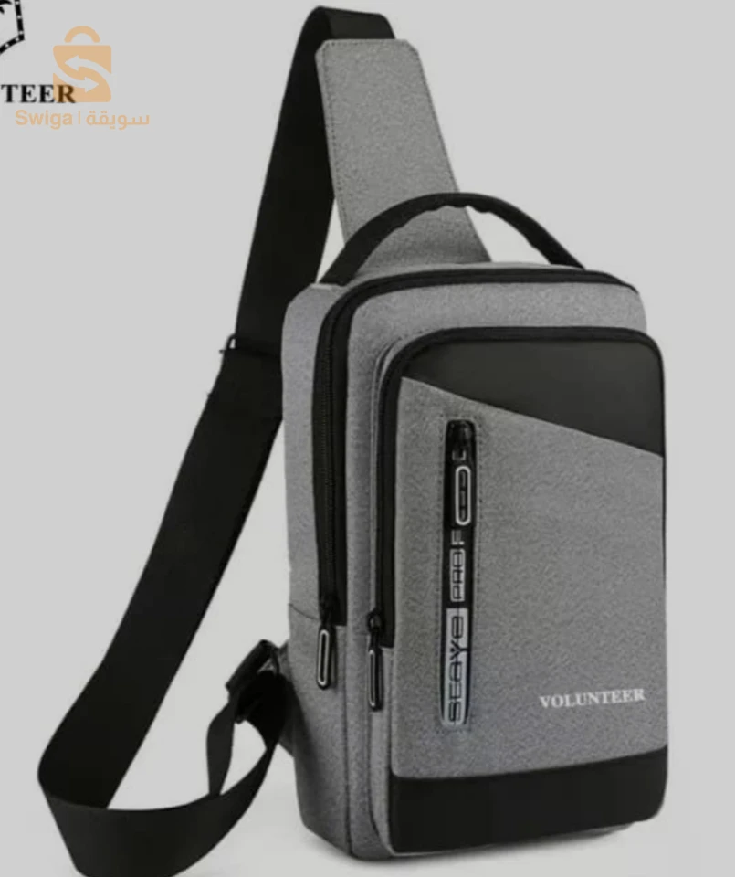 Sacoche à bandoulière Pour Homme avec chargement USB
حقيبة كتف رجالية مزودة بشحن USB