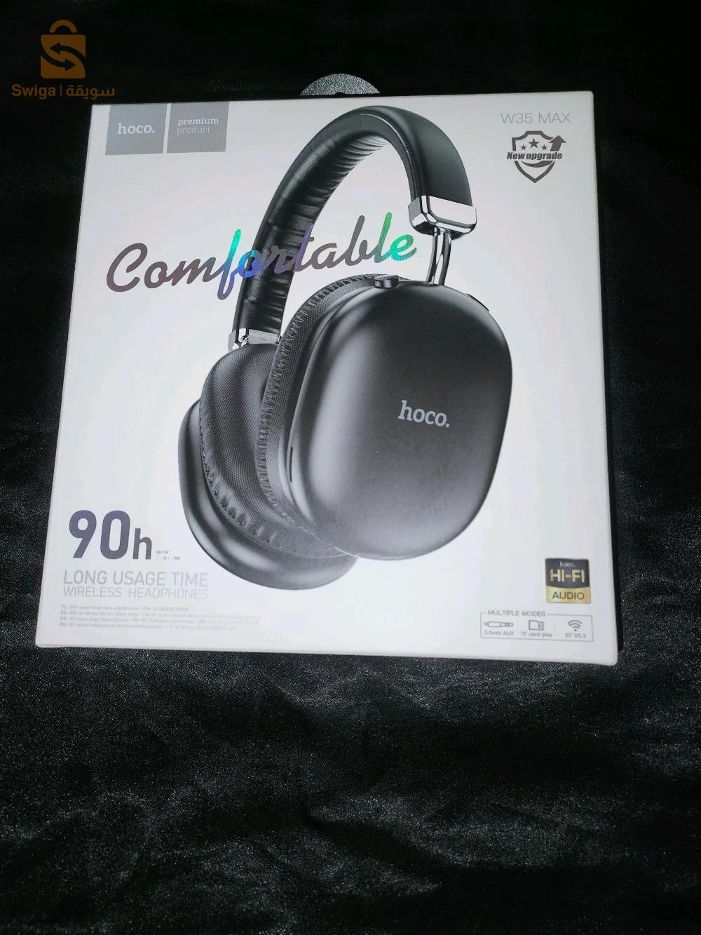 casque hoco w 35 max 90h black