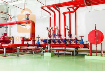 Travaux dinstallation de tuyauterie chauffage et incendie