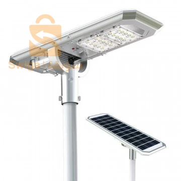 Eclairage Public Solaire Luminaire AllInOne et all in two 60W 80W  100W