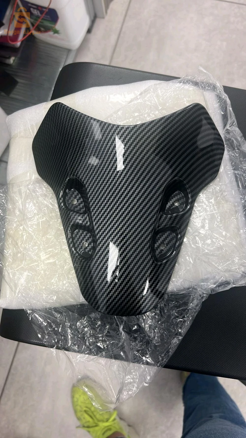 visière yamaha mt 07 carbone