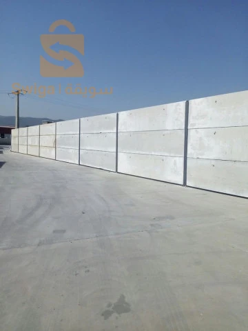 Murs de cltures en bton prfabriqu
