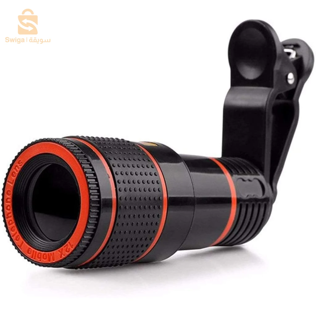 Objectif de Caméra Universel Clip-on pour Smartphone avec Zoom 14x – عدسة كاميرا هاتف الذكي