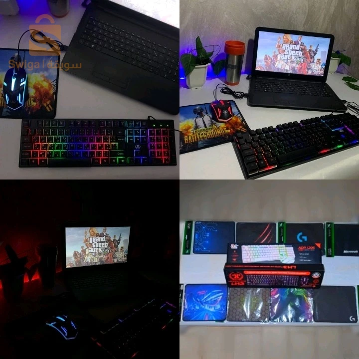 Clavier et Souris Gaming LH 3 Lahcen Twins