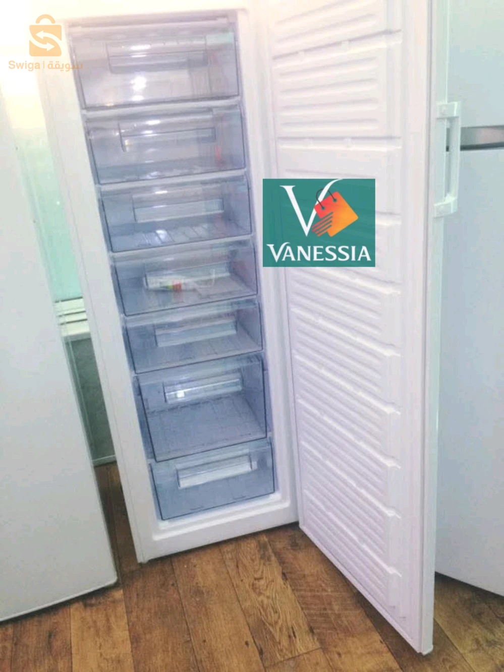 Congélateur vertical 460L marque géant