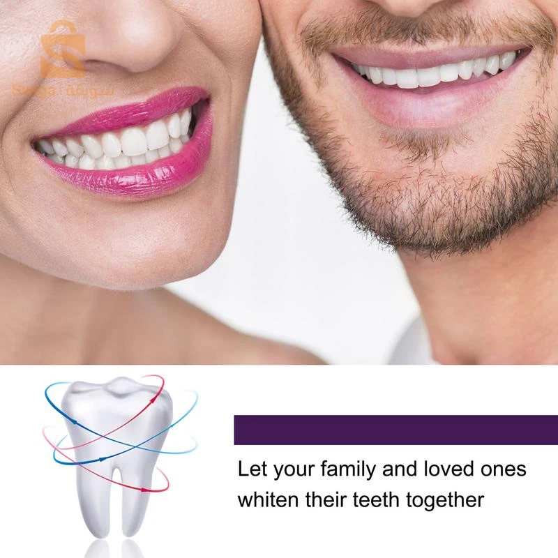 Dentifrice pour le blanchiment des dents, correcteur de couleur, élimine les taches, 50ml