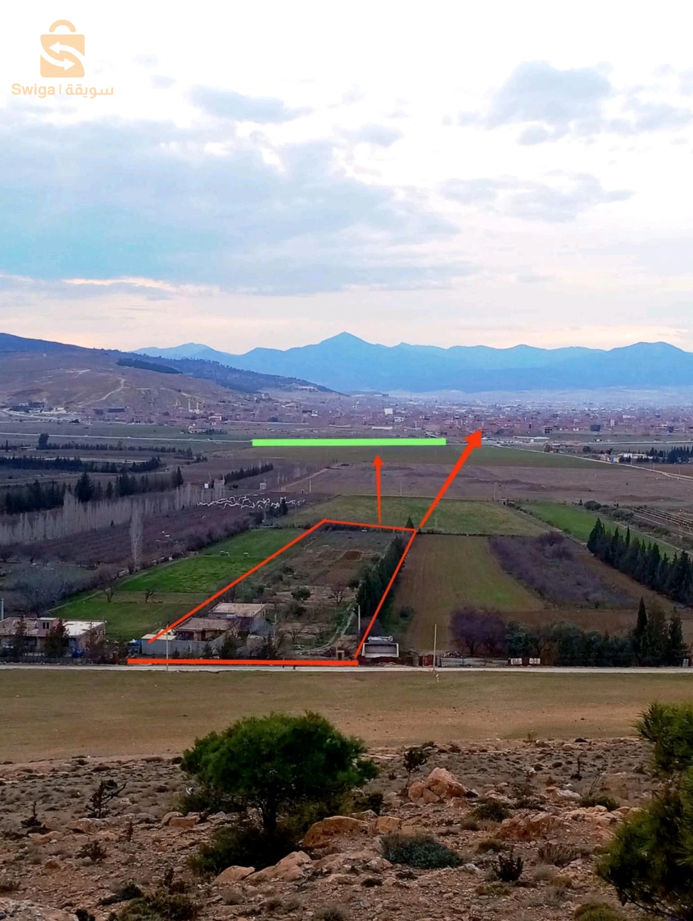 ارض للبيع