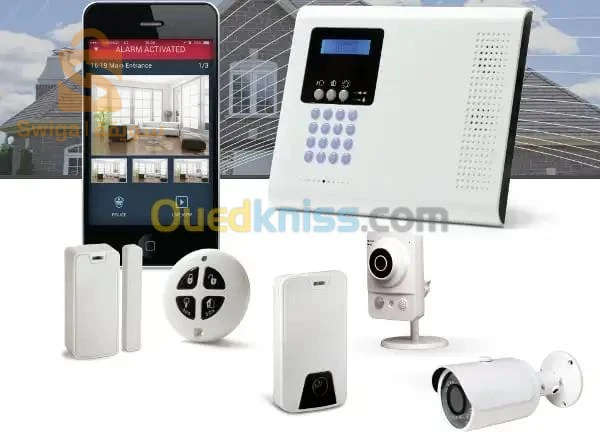 Installations des caméras de surveillance et systèmes d'alarmes