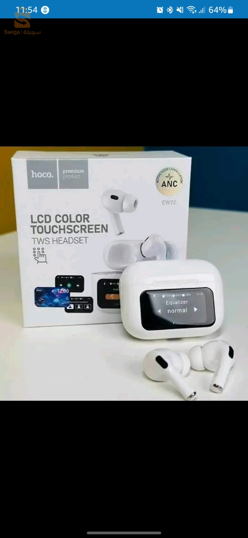 écouteurs hoco ew72 Anc