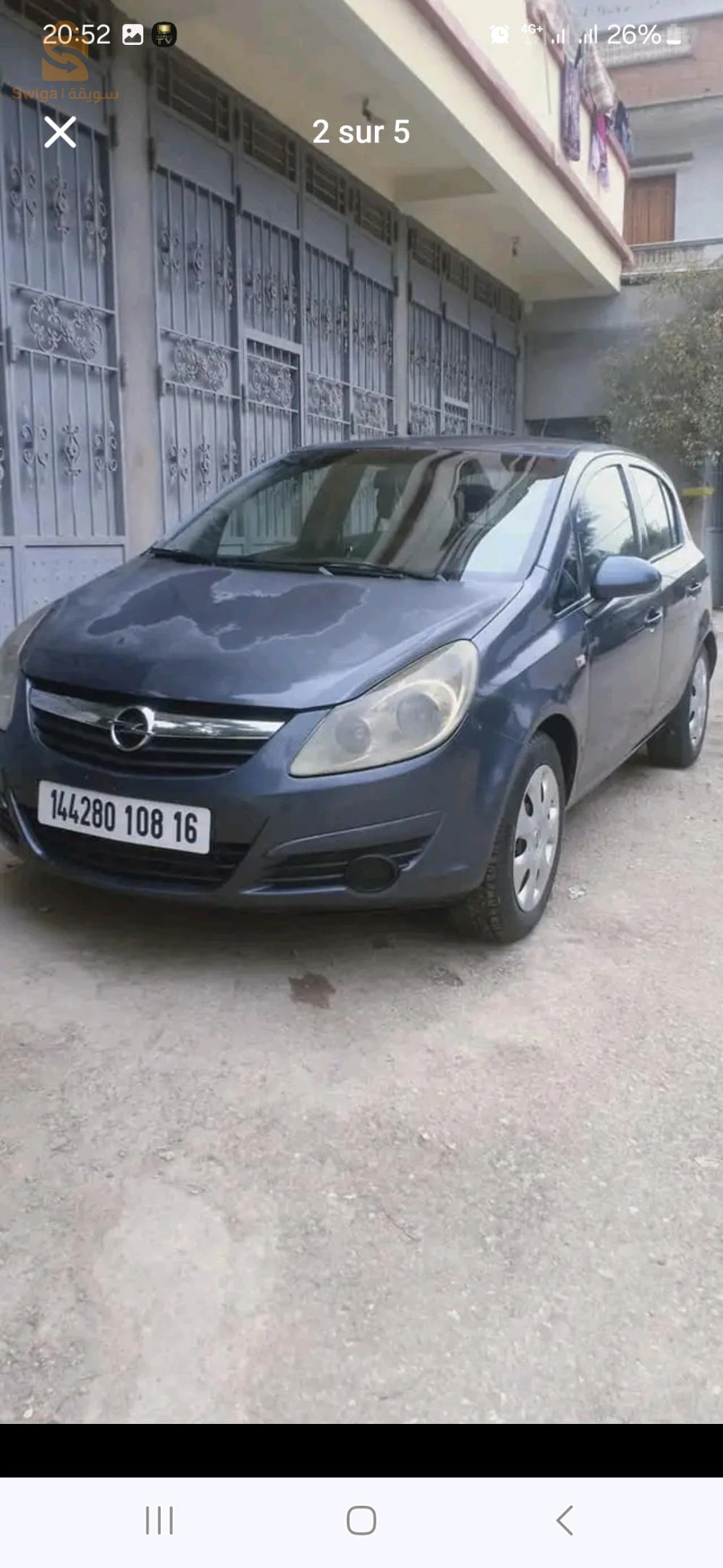 اوبل Corsa 2008 42 تيبازة