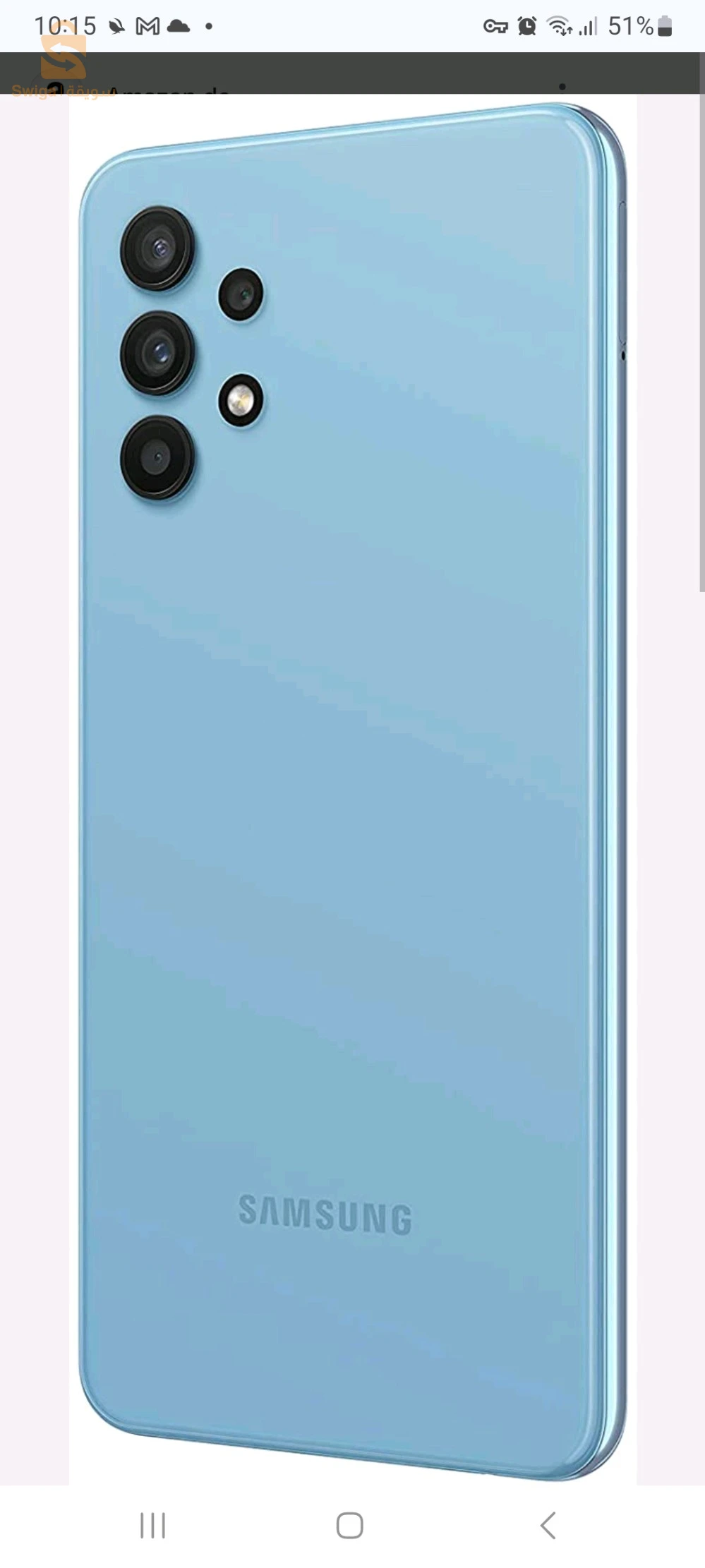 Samsung A32 produit français