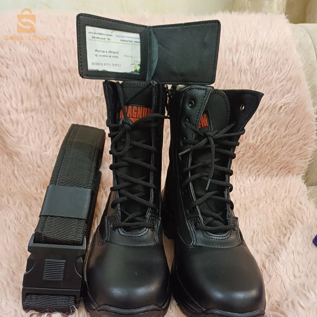 Magnum boots 1 en algeria
� متوفر الآن بمقاسات من 39 إلى 45
