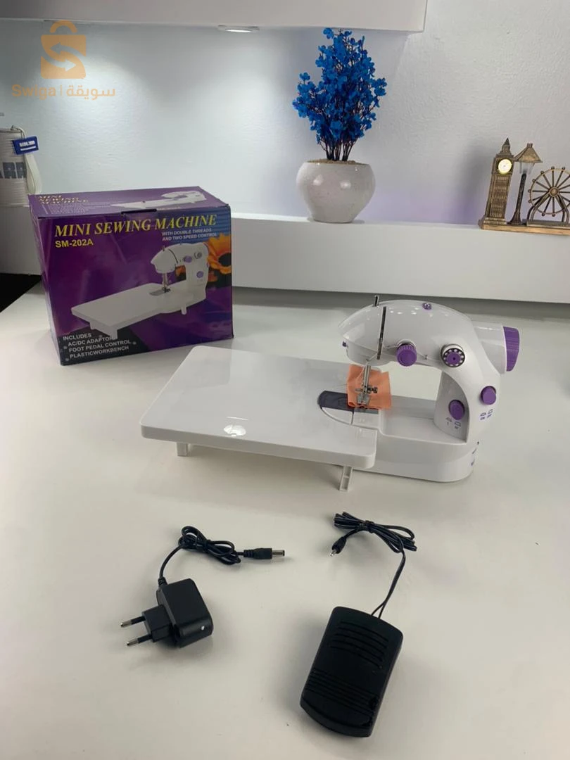 Machine à Coudre Électrique Portable avec Table  – ماكينة خياطة كهربائية محمولة مع طاولة