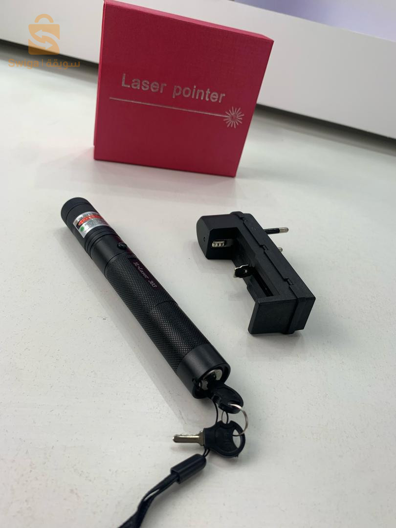 Pointeur Laser Puissant Multifonctions 2000 Mètres - مصباح ليزر قوي للمسافات الطويلة متعدد الوظائف