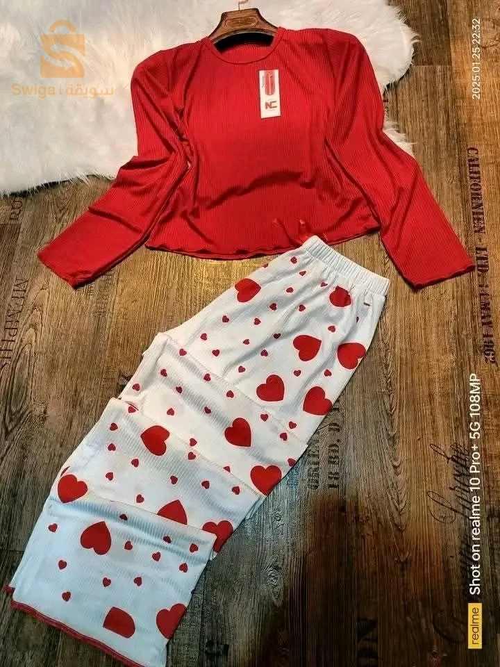 pijama cœur ❤️ ❤️ ❤️