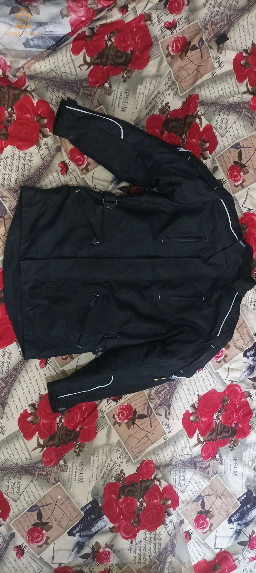 article moto original (veste/casque/gants)..