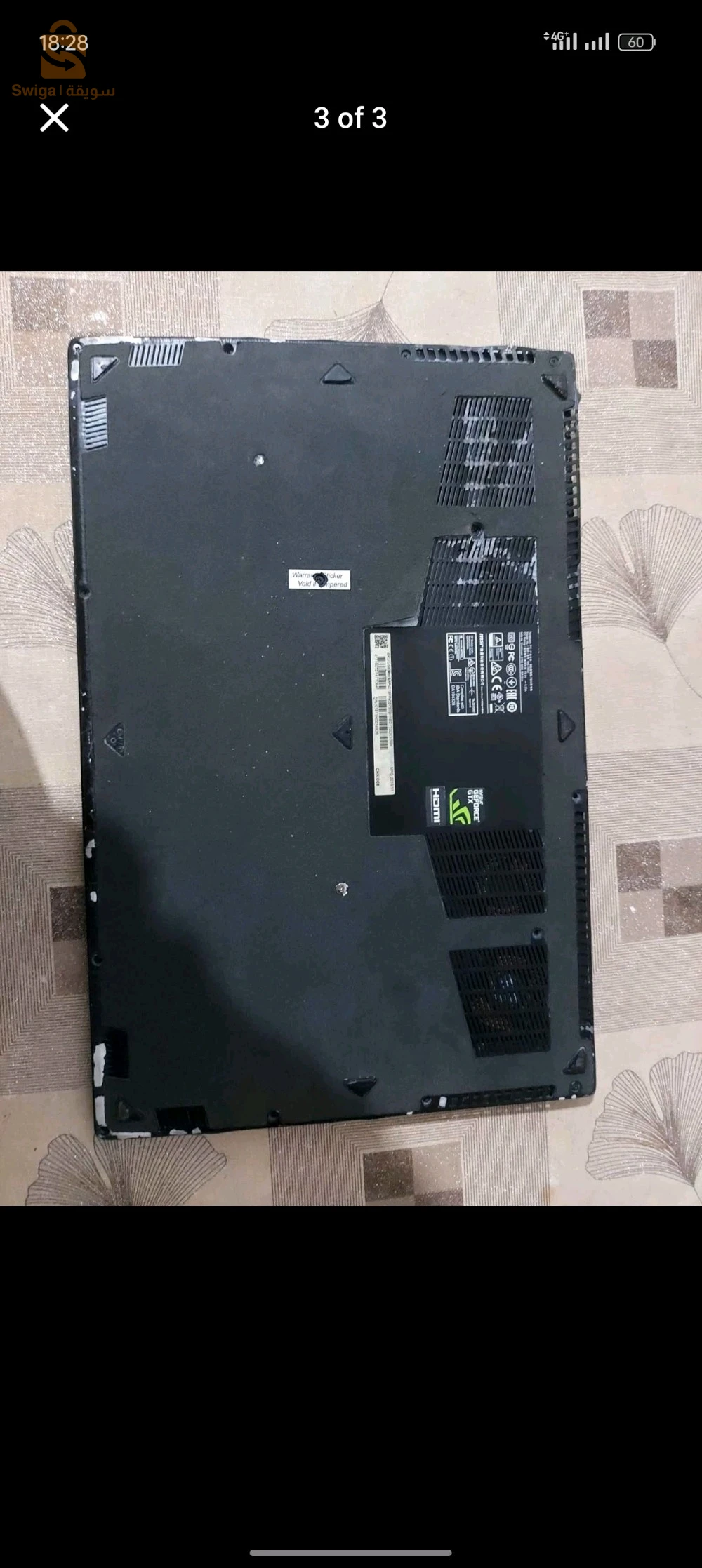 lap tip msi i7 6700 gpu gtx 1060