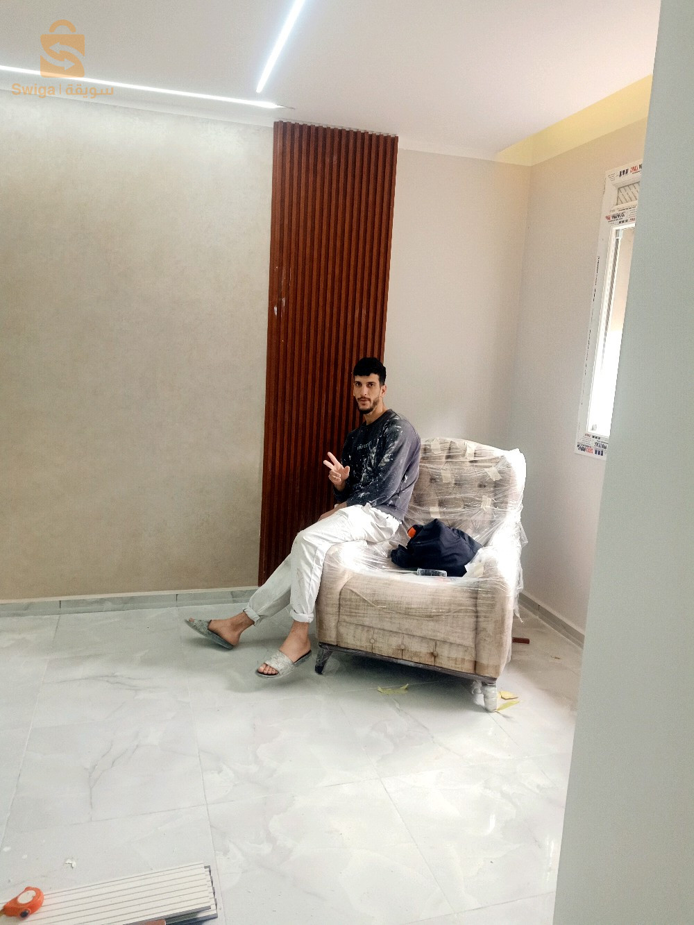 طلاء المنازل