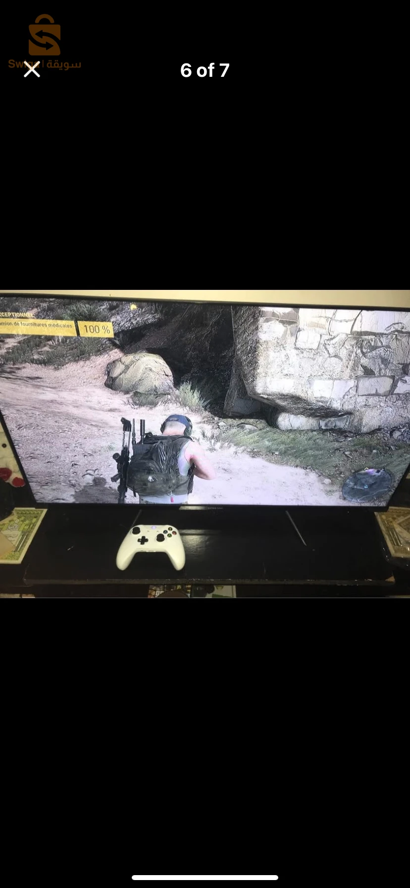 xbox one fat 500 gb consol chbeb n9ey mayhma maydir hess 
fih manitta one s avec 3 cd bles notice ghost recon gta5 pes 2020