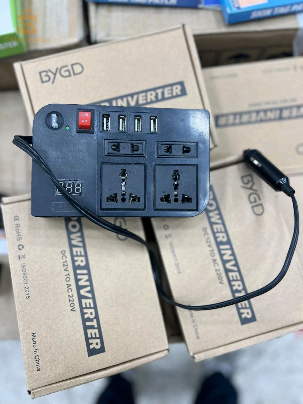 محول الطاقة BYGD - تحويل طاقة السيارة إلى كهرباء  نوعية ممتازة