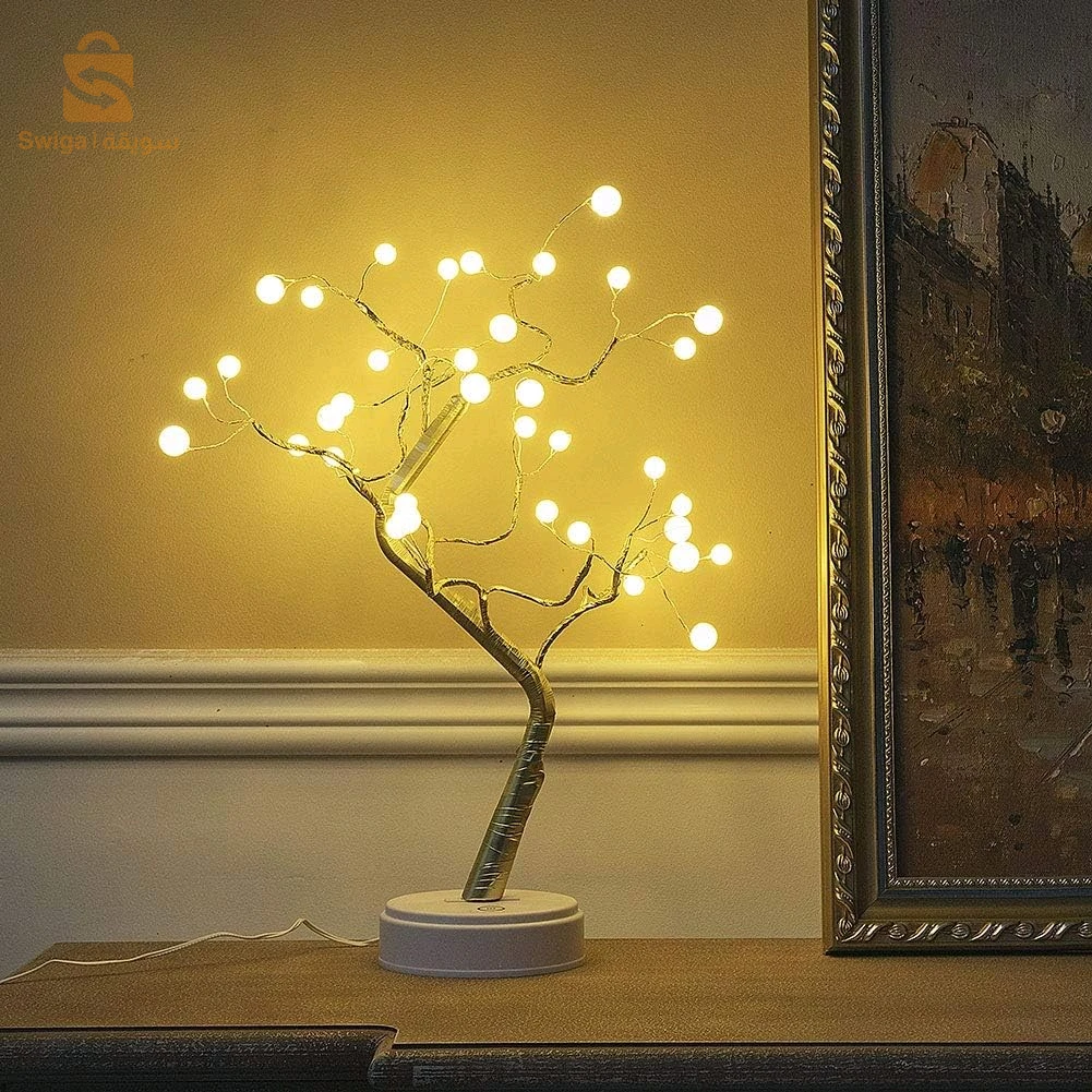 lampe de Table Arbre lumineux style bonsaï