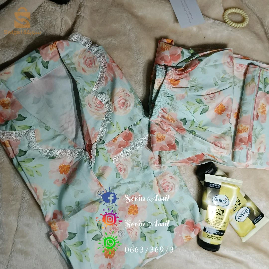 بيجامات أنيقة ومريحة لجمالك وراحتك! ✨
