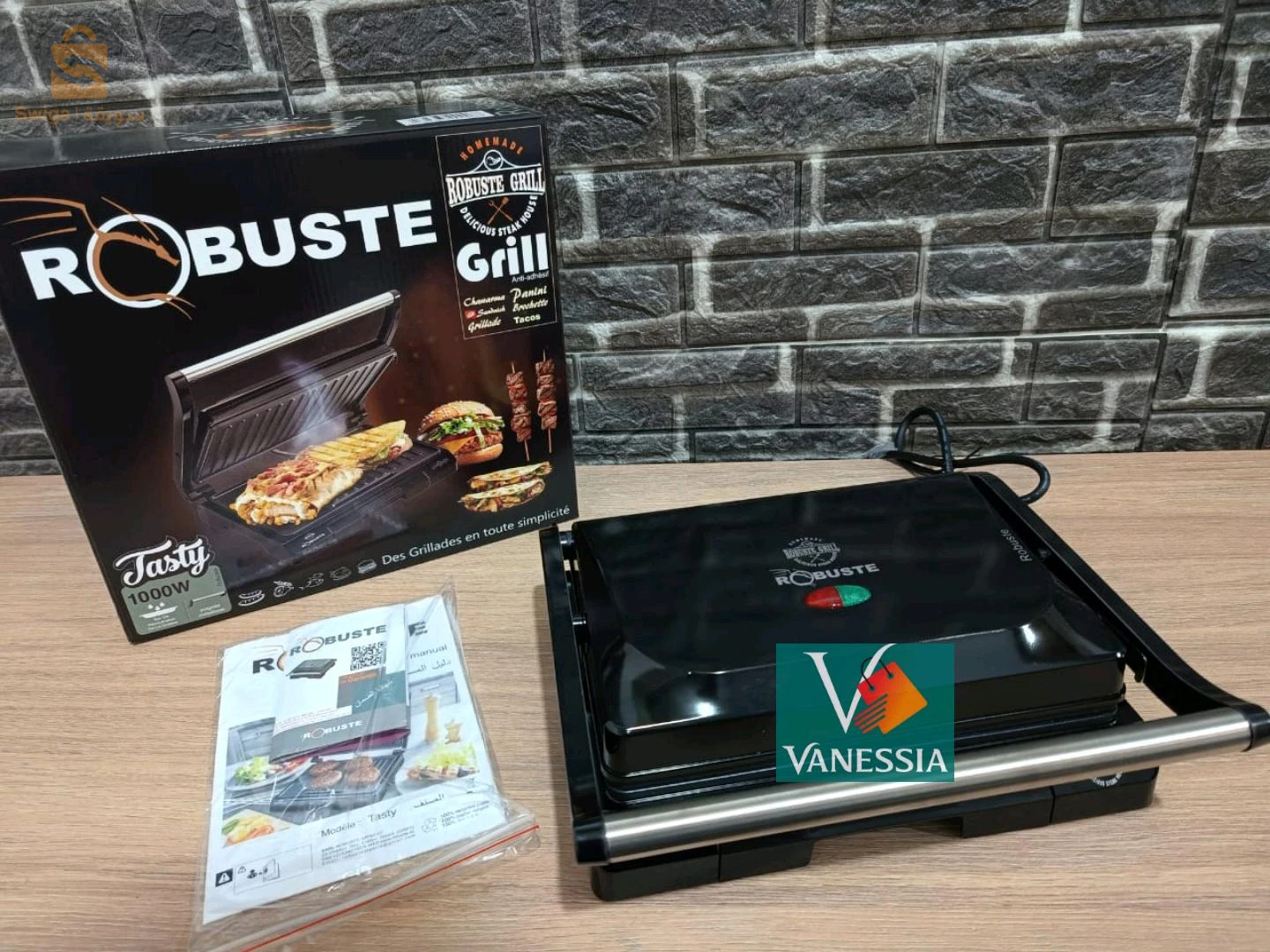 Robuste Grill & Panineuse GV900