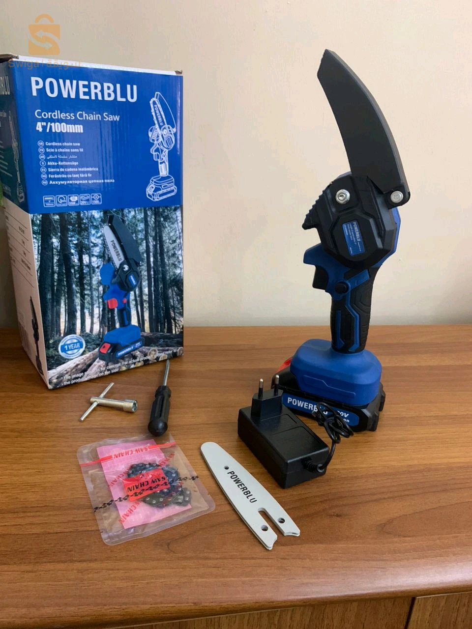 Scie à chaîne Portable Sans Fil 20V – منشار كهربائي لاسلكي