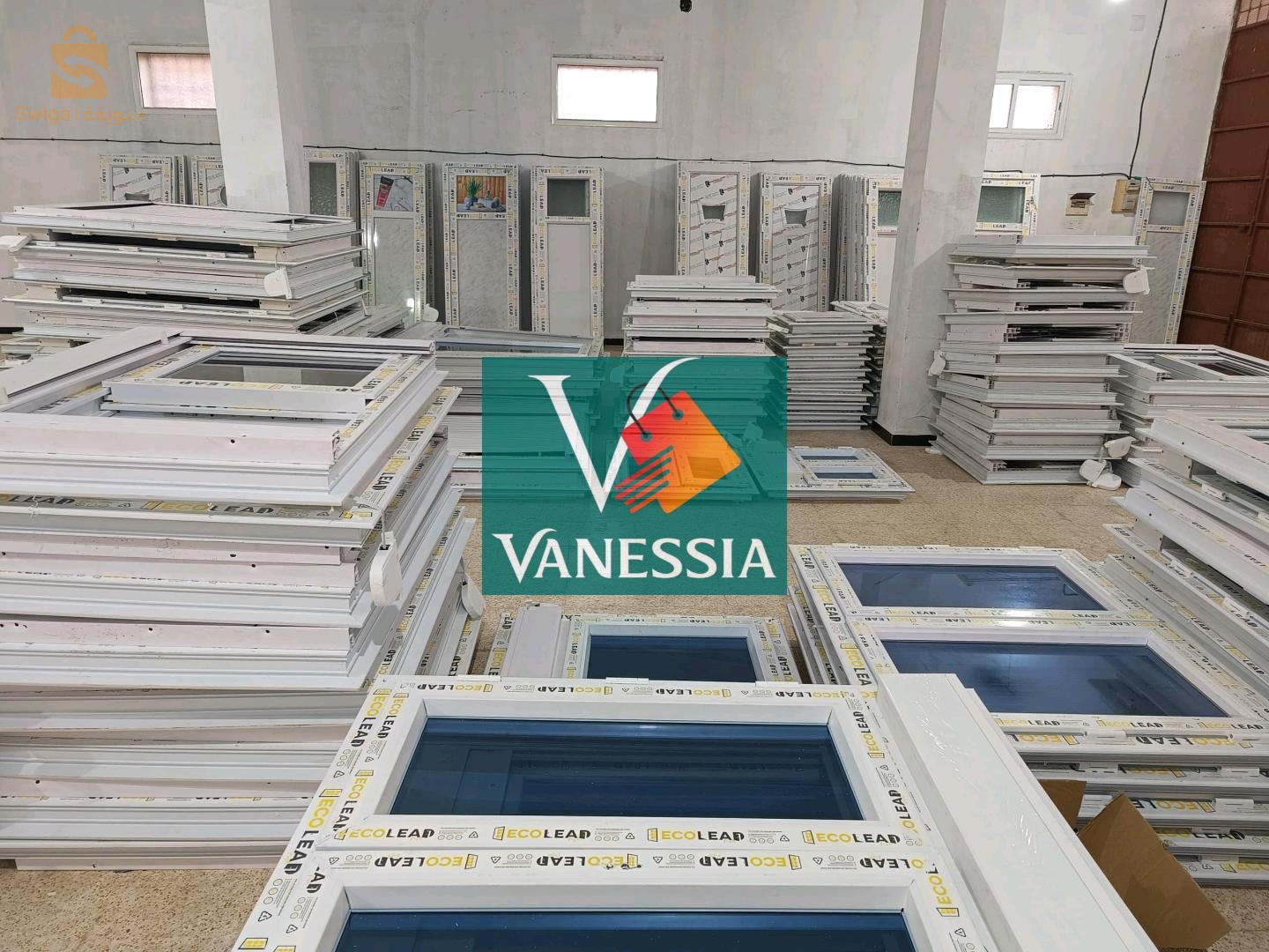 fenêtre pvc avec rideau