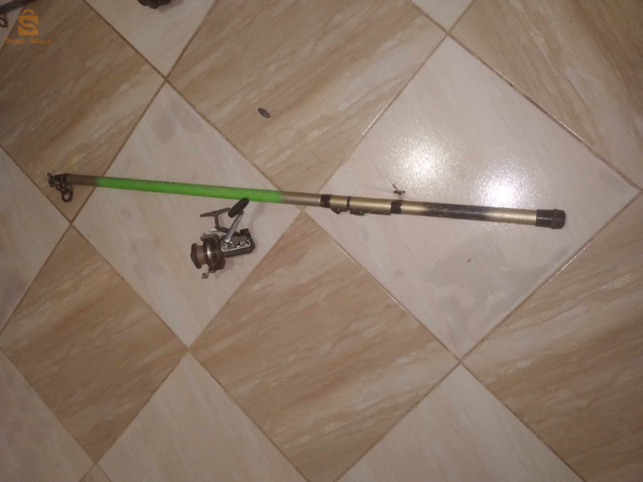 صنارات صيد+لباس البحر