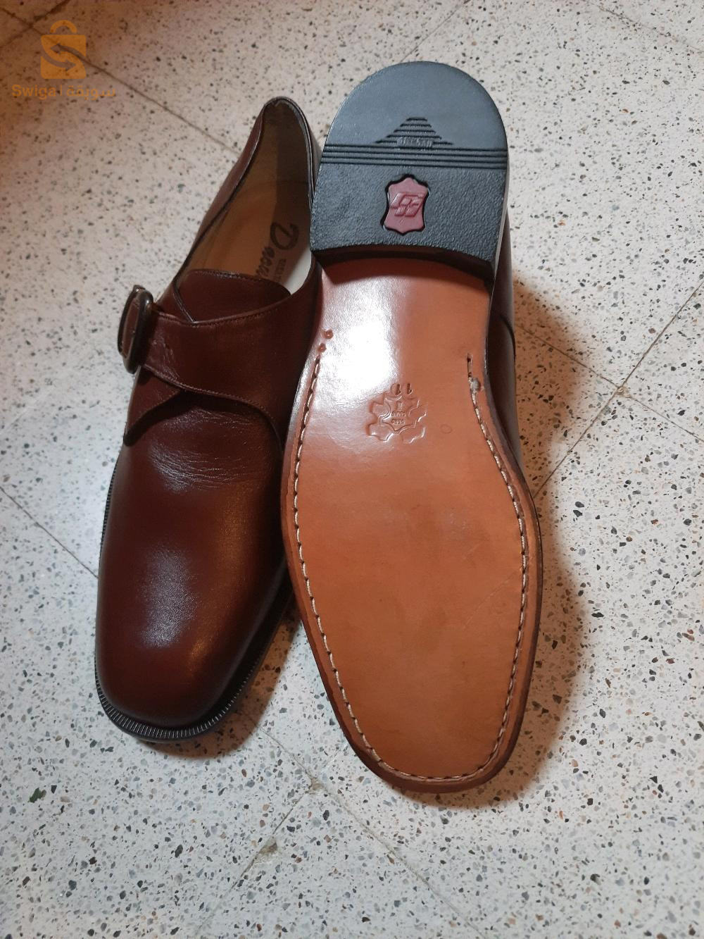 chaussures classique en cuir véritable