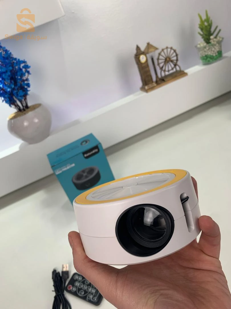 Projecteur LED Portable FULL HD 1080P – جهاز بروجكتور عرض على الحائط