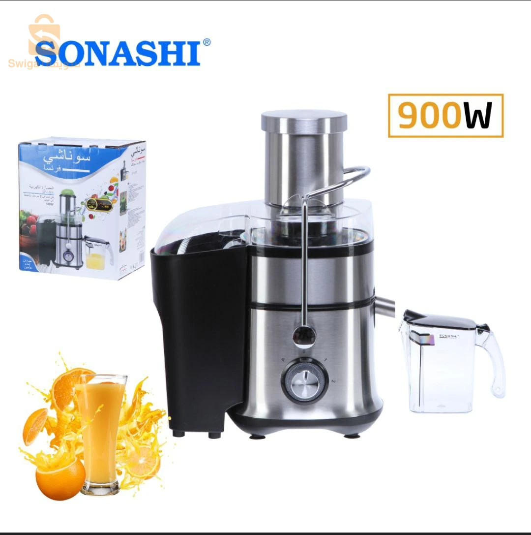 🔥 عصارة الفواكه سوناشي 900W –