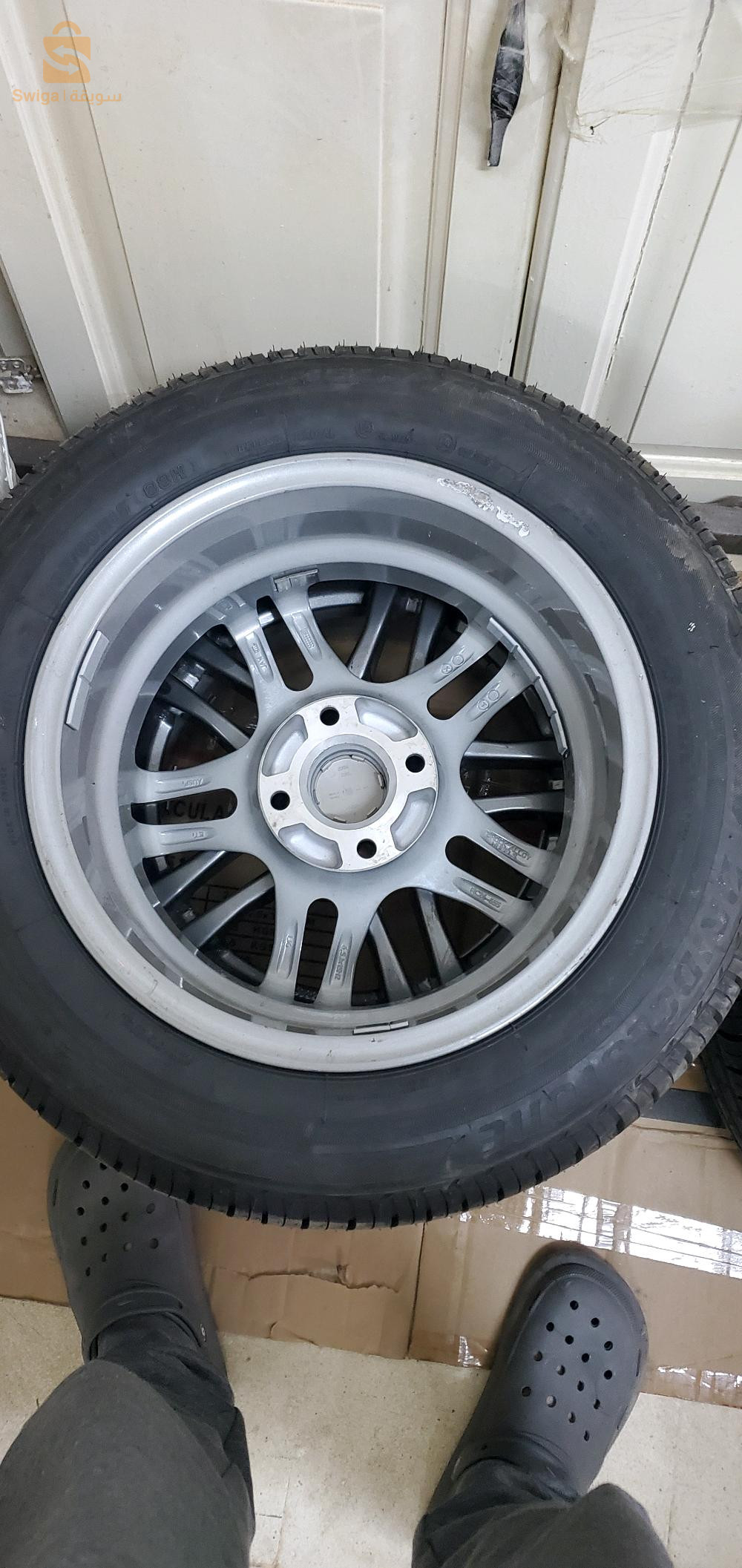 4 roues Bridgestone 195 60 15 neuves jamais utilisées