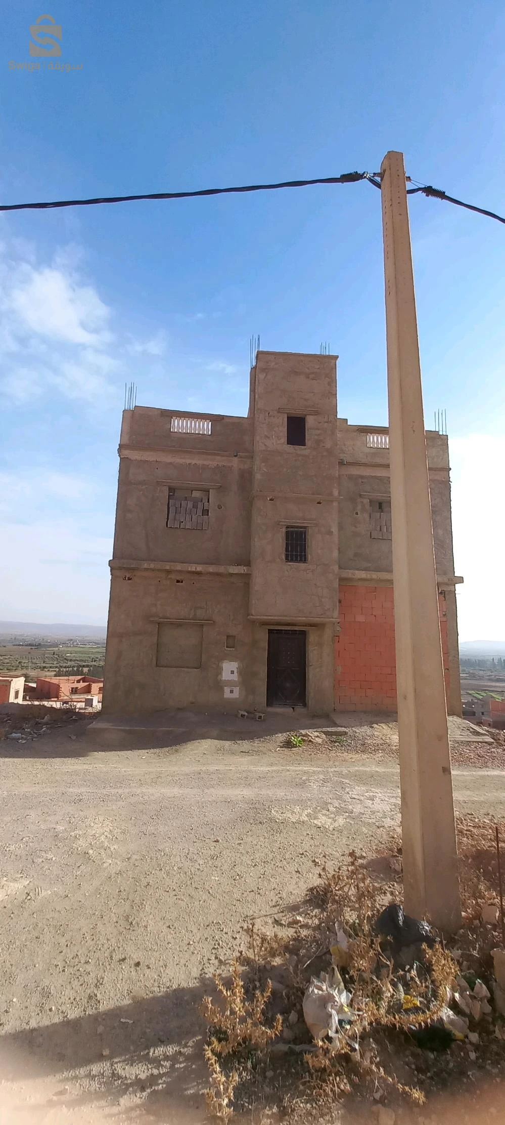 Carcasse avec 1er étage 120m2