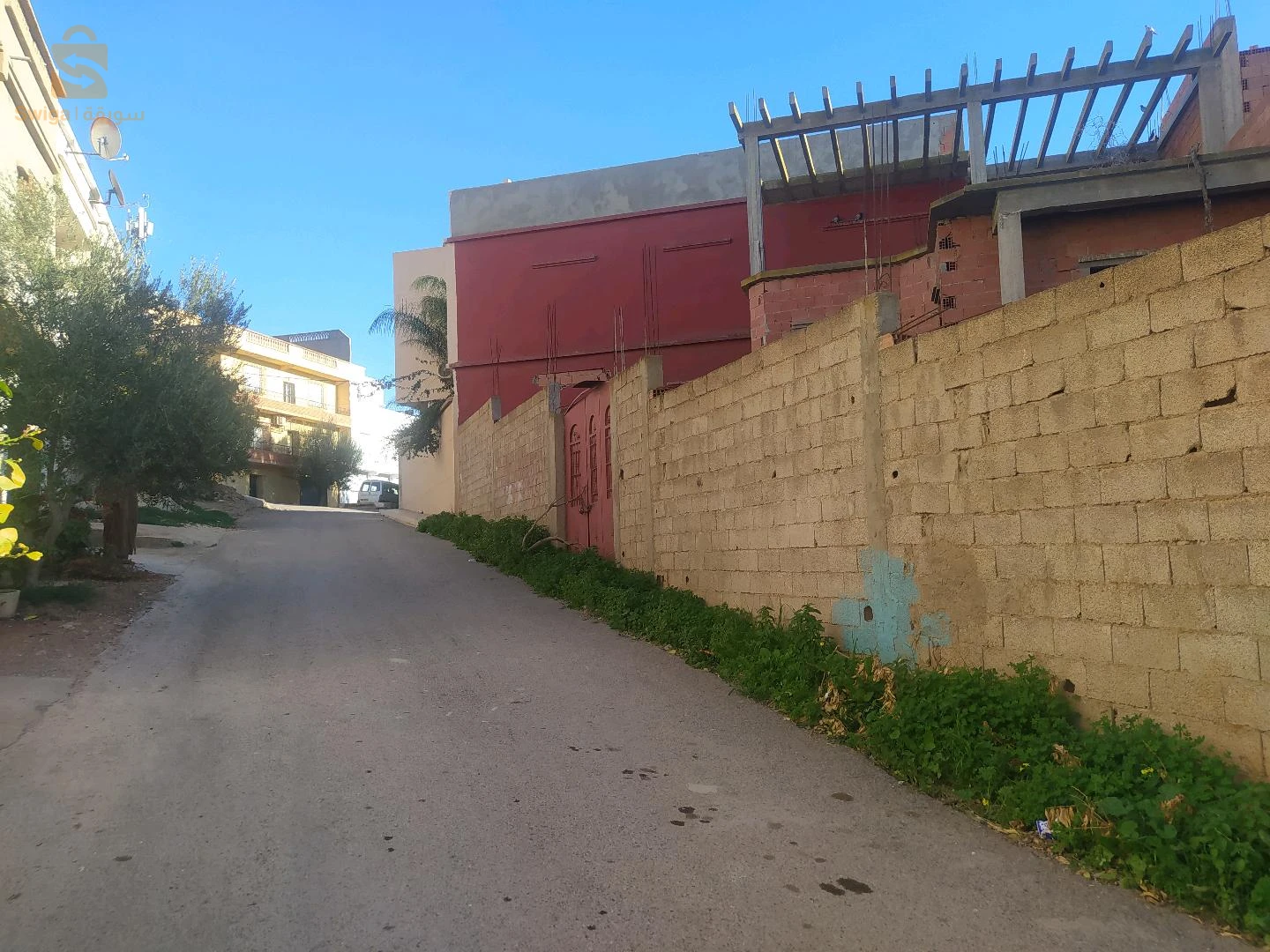 vente terrain de 211 M2 a misserghine ville