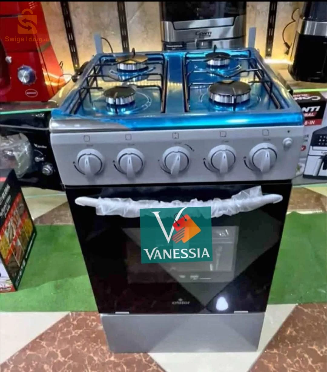 Cuisinière marque cristor 50cm inox