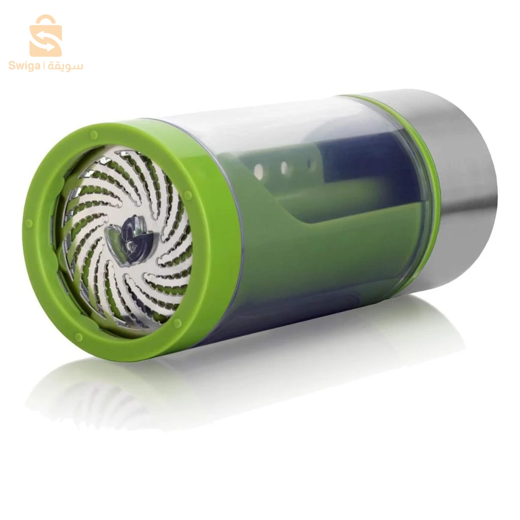 Moulin à Herbes Microplane en Acier Inoxydable 3en1 – مطحنة أعشاب