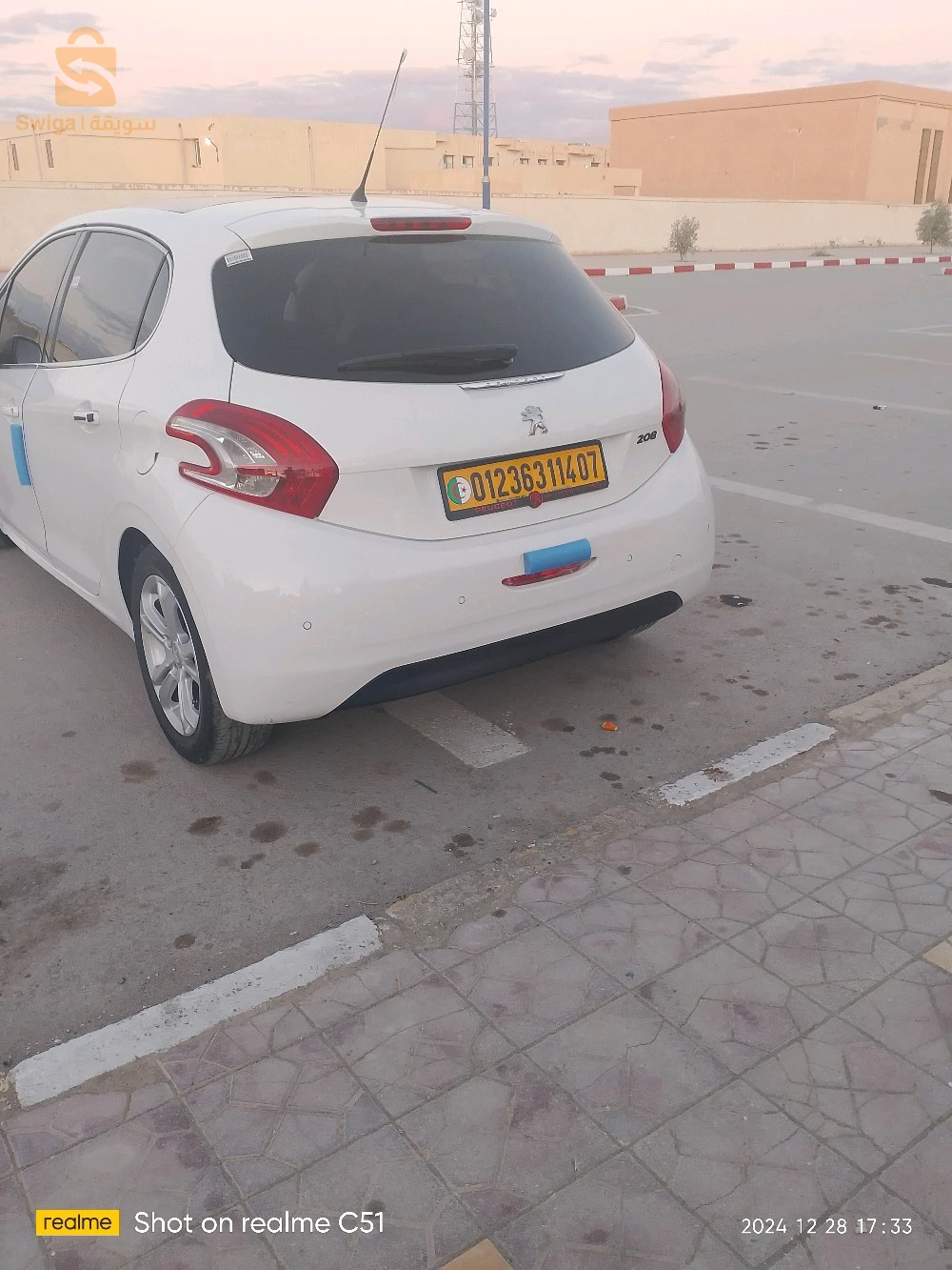 بيجو 208 7 بسكرة