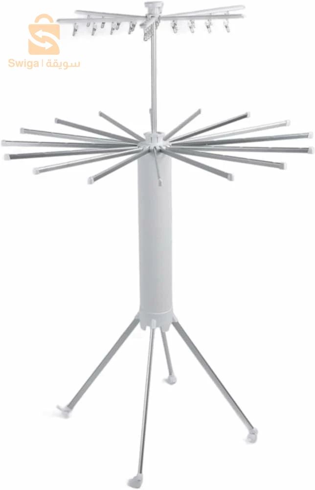 منشر غسيل معدني قابل للطي.