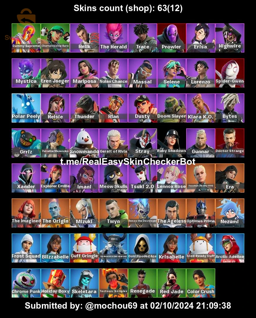 compte fortnite