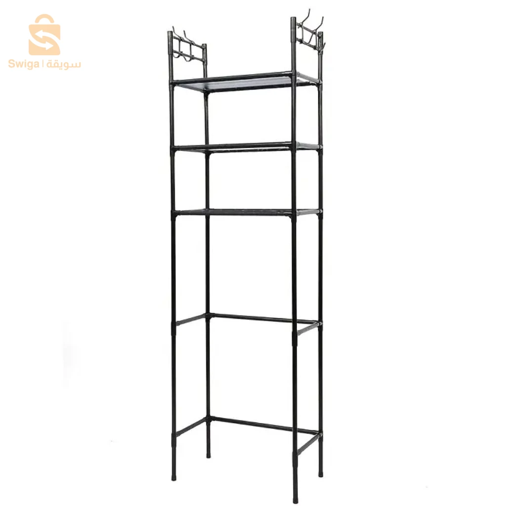 Étagère de Rangement Moderne sur Pied pour Toilettes 3 Tier – رف تخزين المرحاض