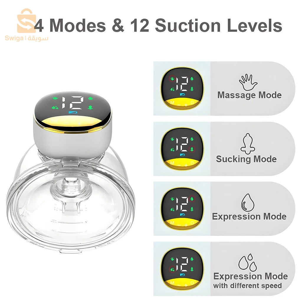 Tire-Lait Électrique Portable 4 Modes D’utilisation MY-373