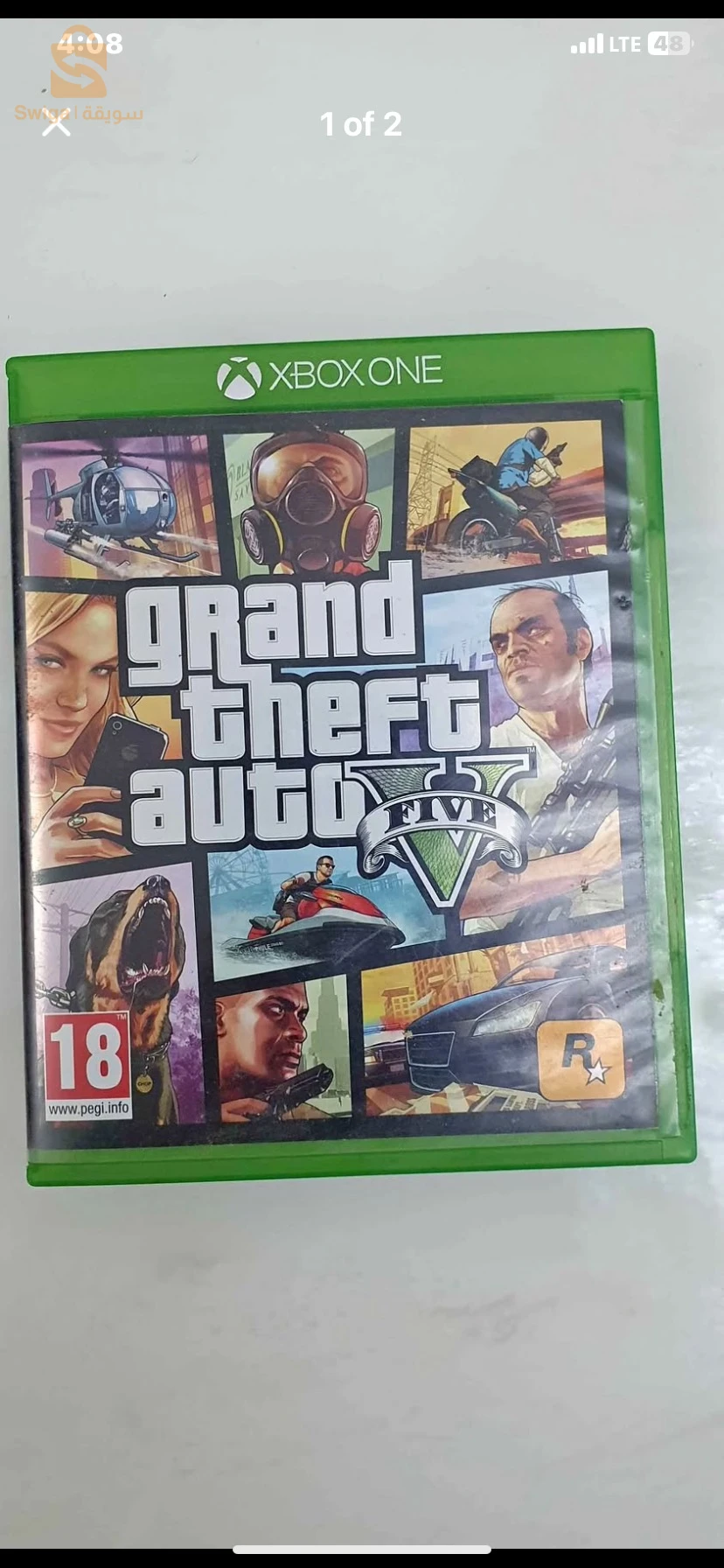 xbox one fat 500 gb consol chbeb n9ey mayhma maydir hess 
fih manitta one s avec 3 cd bles notice ghost recon gta5 pes 2020