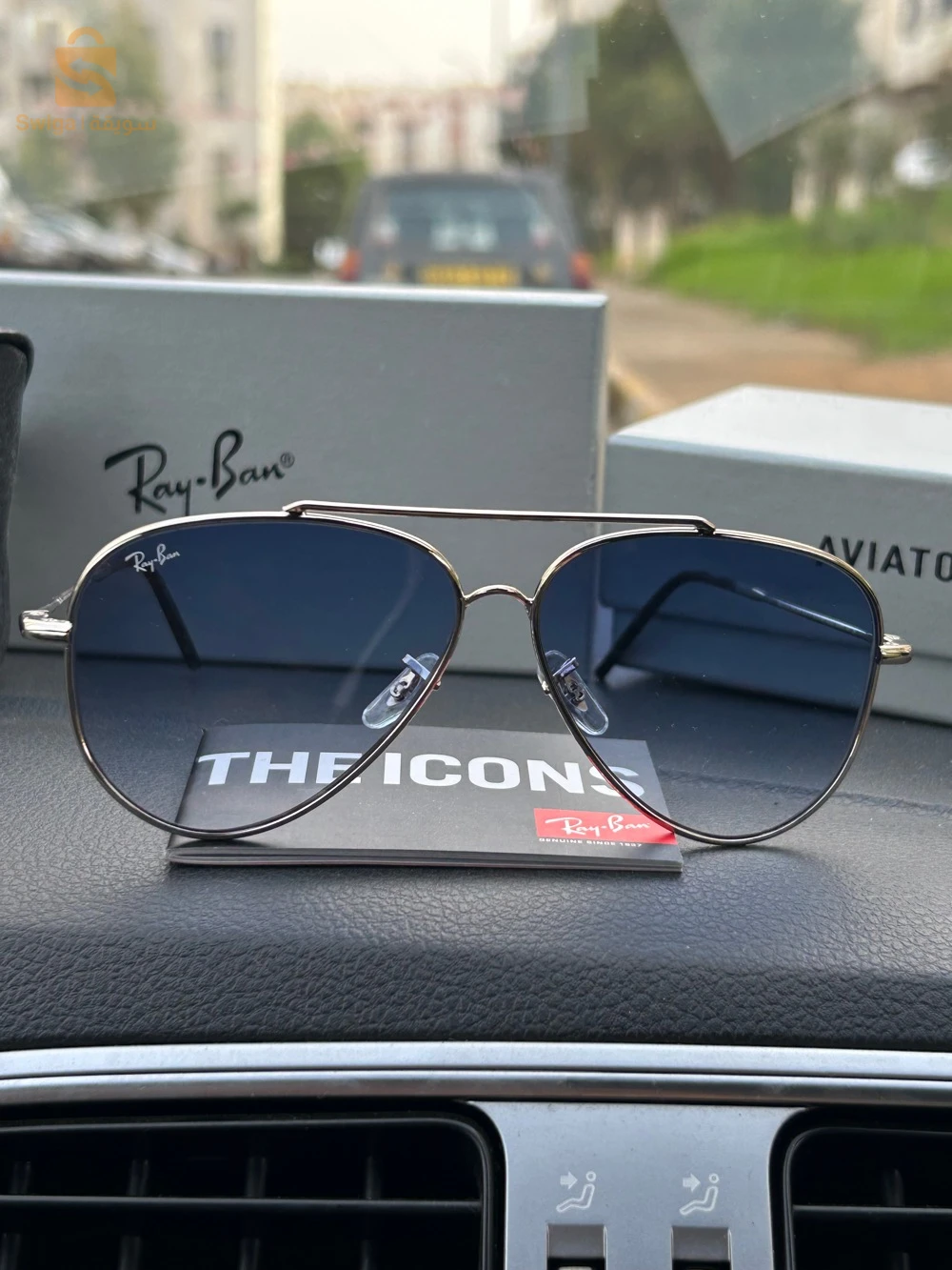 RAY BAN AVIATOR REVERSE 💙🤎🩶🖤🩵 🇮🇹🥇🇮🇹