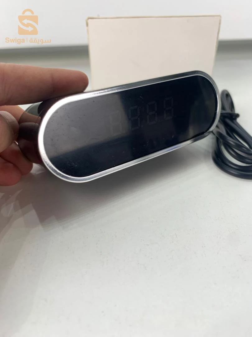 Caméra Hidden Wi-Fi 1080P avec Détection de Mouvement et Vision Nocturne – كاميرا خفية واي فاي على شكل منبه