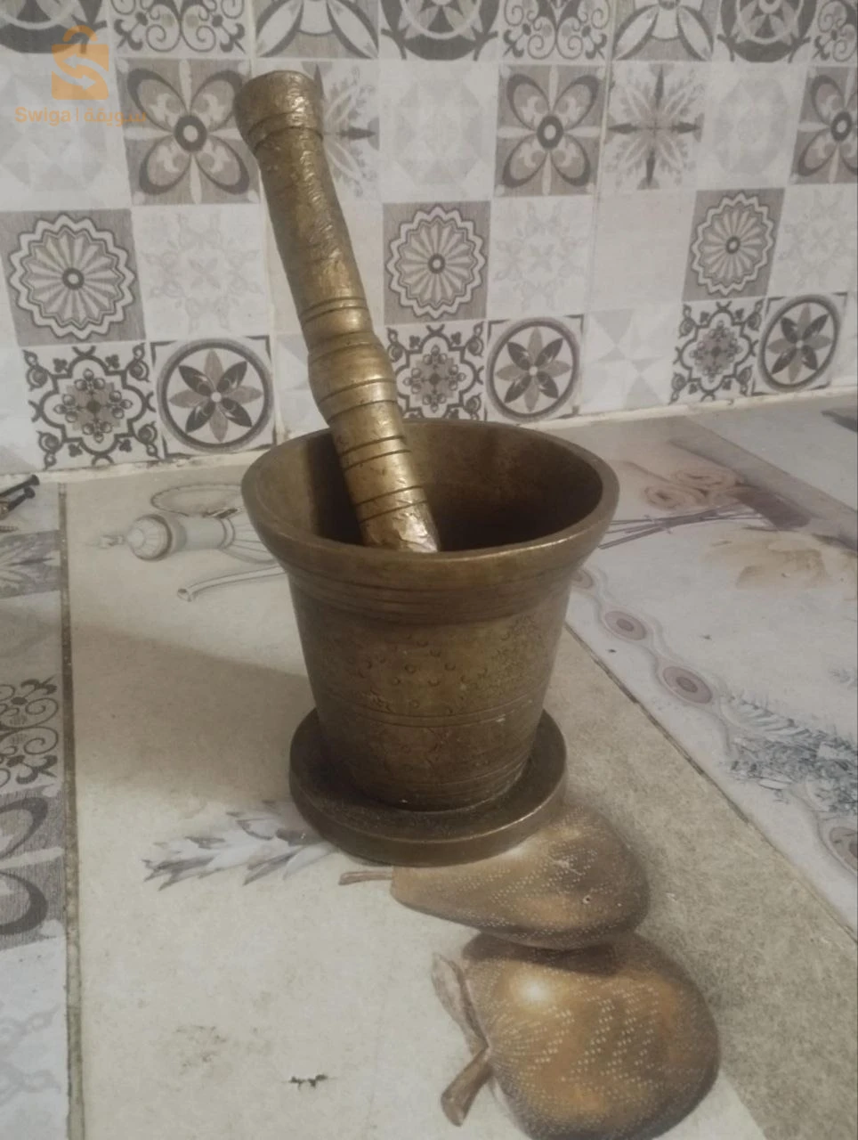 مهراز نحاس أصفر قديم