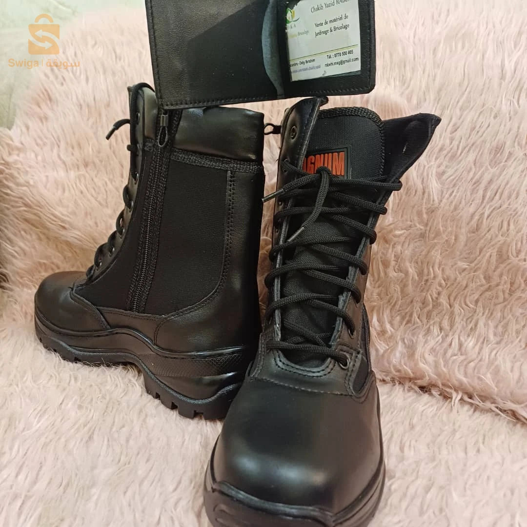 Magnum boots 1 en algeria
� متوفر الآن بمقاسات من 39 إلى 45