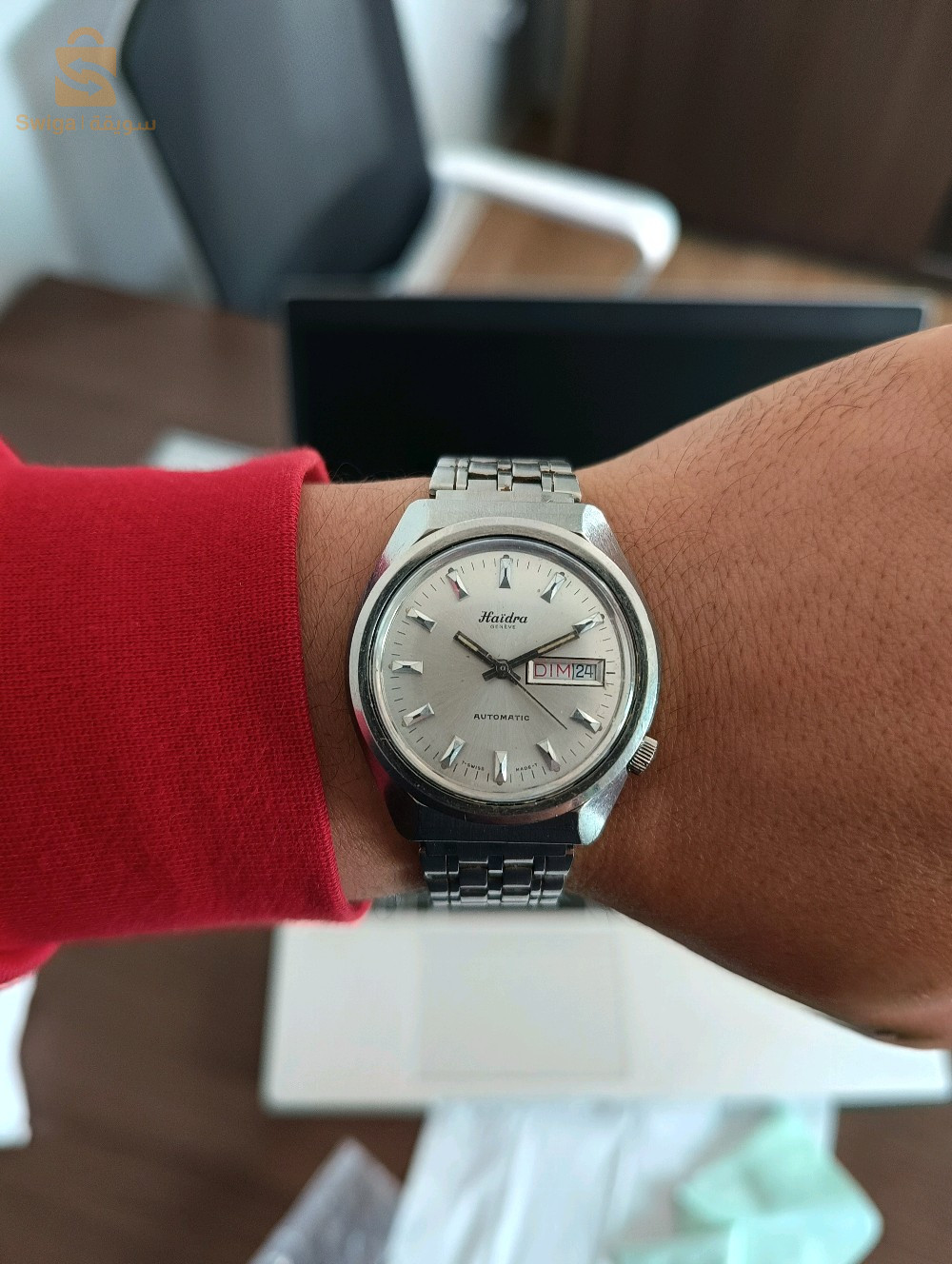 montre homme HAÏDRA GENEVE AUTOMATIC MADE SWISS 🇨🇭